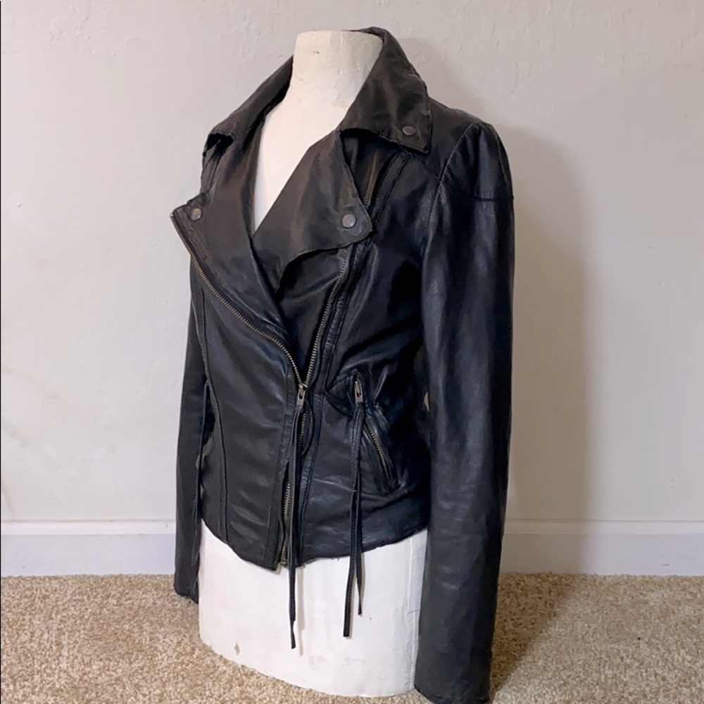 Beautiful Soft Leather Biker Jacket